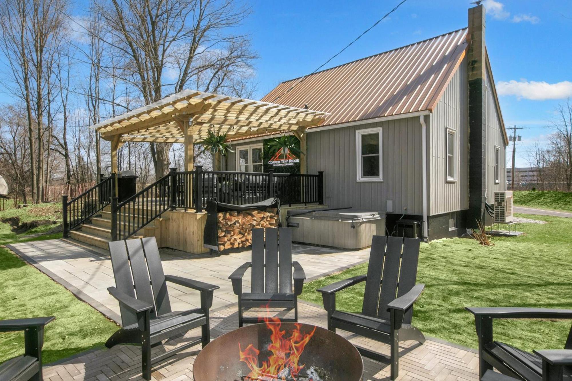 Nature Escape With Hot Tub & Fire Pit New Buffalo Extérieur photo